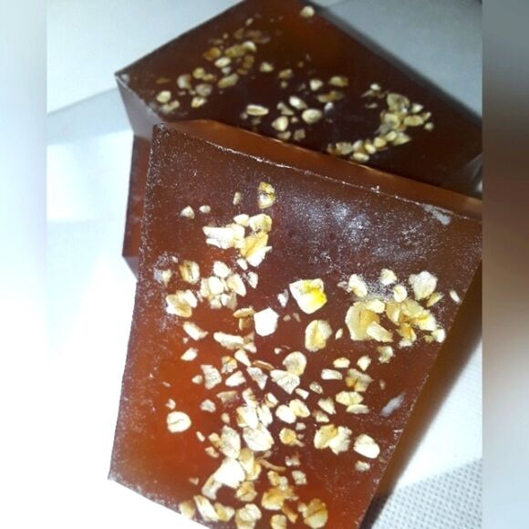 HAND crafted Orange Brown sugar and oats organic soap bar BUY 1 GET 2 FREE MIX N - Picture 7 of 7